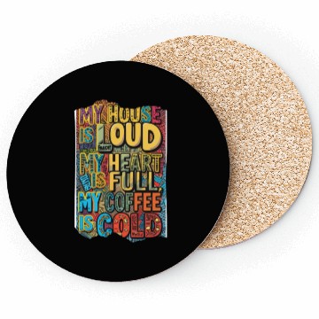 Discover Parenting on hard mode Neurodivergent edition Coasters