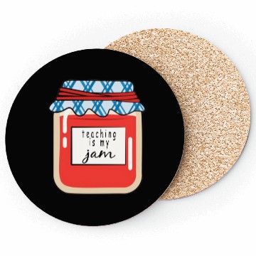 Discover Teaching is my Jam,teacher,teacher appreciation Coasters