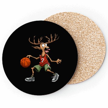 Discover Basketball player deer Coasters