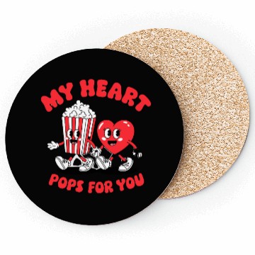 Discover My Heart POPS For You Coasters
