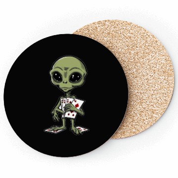 Discover Alien Cards 1 Coasters