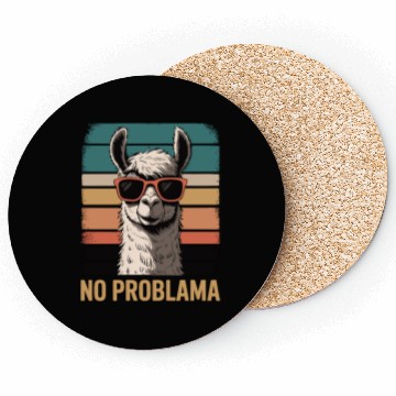 Discover No Problama Llama Coasters