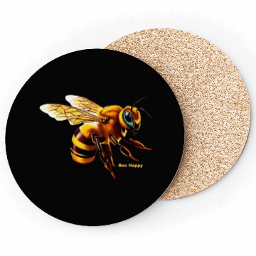 Discover Bee Happy Coasters