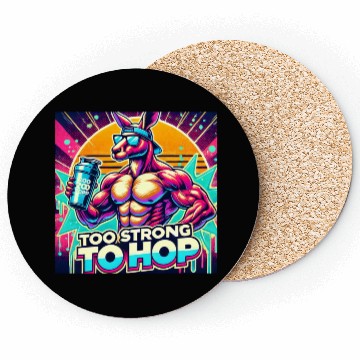 Discover Retro Muscle Kangaroo Coasters