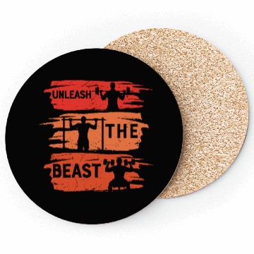 Discover Unleash The Beast Gym Coasters
