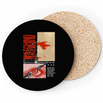 Discover Watching Streetwear Style Coasters