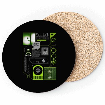 Discover Dimensions Streetwear Style Coasters