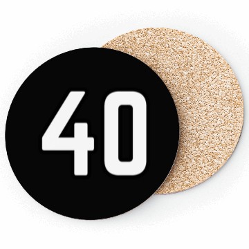 Discover 40th birthday Coasters