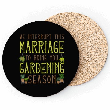 Discover Plant Lover Gardening Husband Wife Coasters