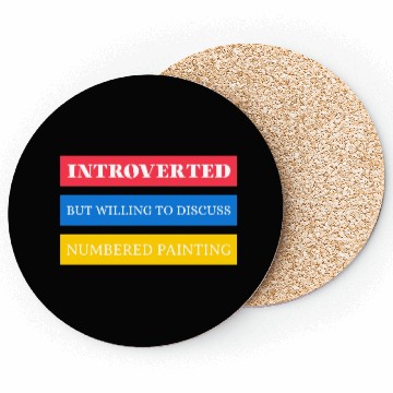 Discover NUMBERED PAINTING Coasters