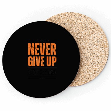 Discover Never Give Up Coasters