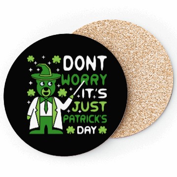Discover Teacher Bear Patricks Day For Students Coasters