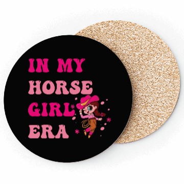 Discover In My Horse Girl Era – Cute Equestrian Aesthetic Coasters