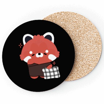Discover Sleepy Red Panda Coasters