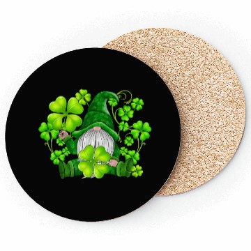Discover Gnome Tie Dye Shamrock Clover St Patricks Day Coasters