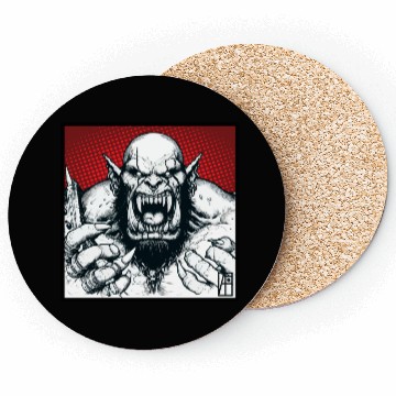 Discover ORK - TROLL - WILD FORCE - WARRIOR - 2 Coasters