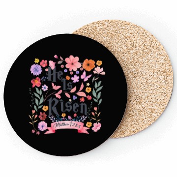 Discover He Is Risen Coasters