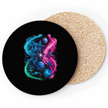 Discover Galactic Graffiti - Street art Coasters