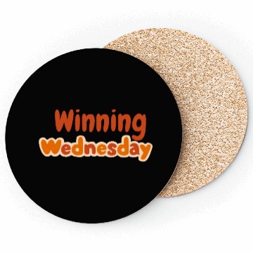 Discover Winning Wednesday Mood Coasters