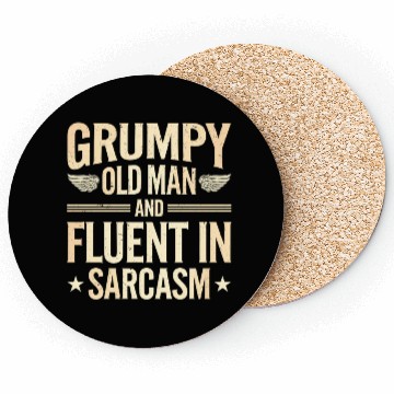 Discover Grumpy Old Man Coasters