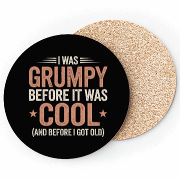 Discover Grumpy Old Man Coasters