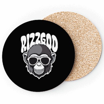 Discover Rizz God – Ultimate Ape Charm Coasters