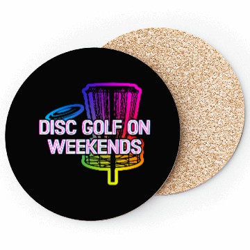 Discover Disc Golf on Weekends Hobby Golfer Activities Coasters
