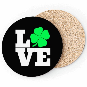 Discover LOVE w Clover Coasters