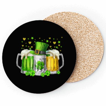 Discover Irish Beer Ireland St Patricks Day Drinking Party Coasters