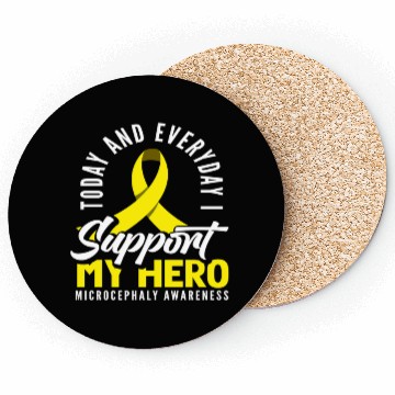 Discover Support My Hero Microcephaly Awareness Coasters