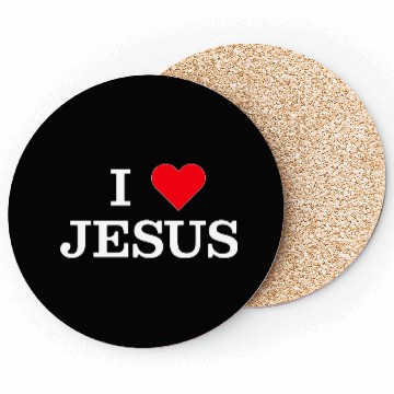 Discover I Heart Jesus Coasters