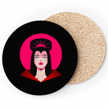 Discover Cyberpunk Princess – Futuristic Sci-Fi Royalty Coasters