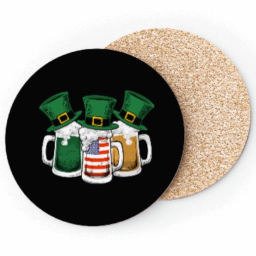 Discover Irish Beer Ireland St Patricks Day Drinking Party Coasters