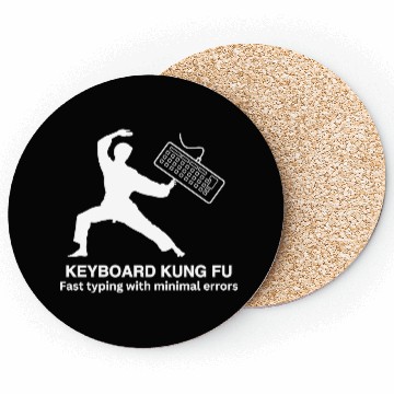 Discover KEYBOARD KUNG FU Coasters