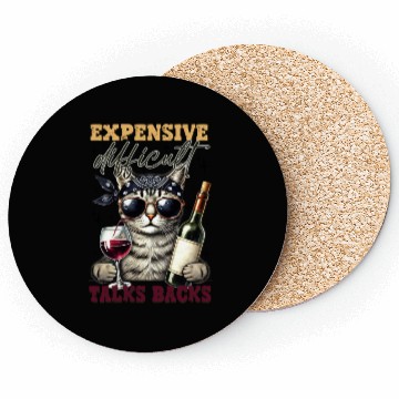 Discover Talk Back Expensive & Difficult Coasters
