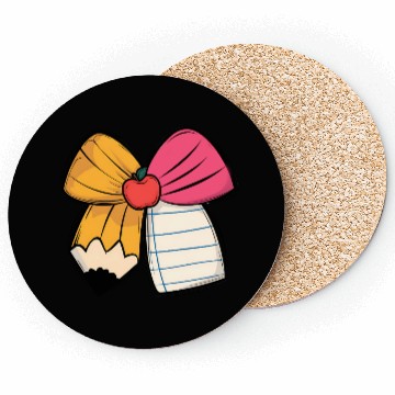 Discover Teacher’s Coquette Bow Coasters