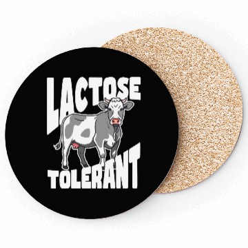 Discover Lactose Tolerant – Built Different Coasters