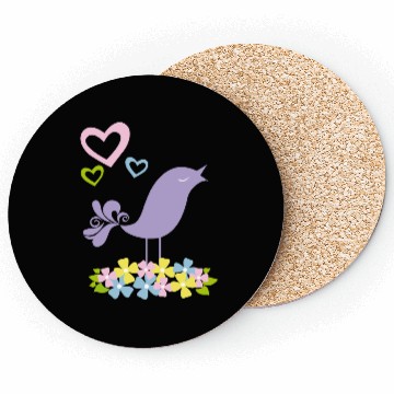 Discover Bird On Nest Coasters