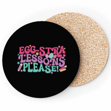 Discover Funny Easter teacher Coasters gift