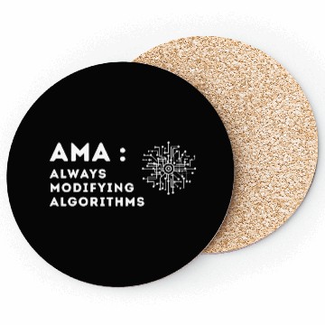 Discover Tech Humor – Always Modifying Algorithms AMA Meme Coasters
