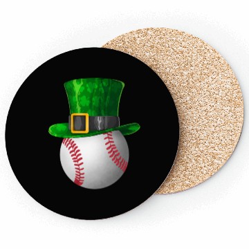 Discover Baseball St Patricks Day Lucky Baseball Player Coasters