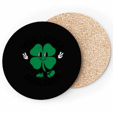 Discover Wee Little Hooligan Cute St. Patrick's Day Irish S Coasters