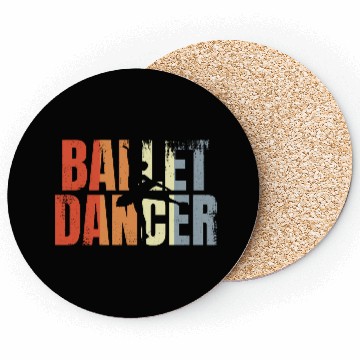Discover Vintage Ballet Dancer Coasters