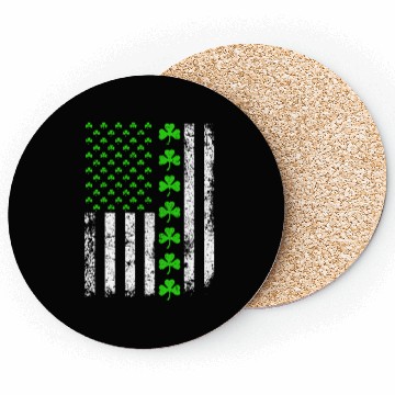Discover American Flag ‎Saint Patrick's Day Coasters