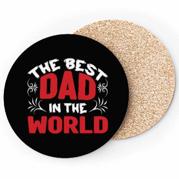 Discover The Best Dad in the World Coasters