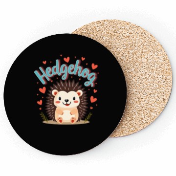 Discover Charming Hedgehog Coasters