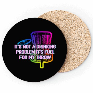 Discover Its Fuel For My Throw Disc Golf Beer Lover Golfer Coasters
