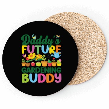Discover Plant Lover Gardening Toddler Coasters