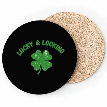 Discover Lucky & Looking sexy St. Patrick's Day Coasters