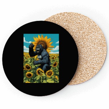 Discover Wild gorilla spirit. Coasters